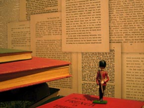 Hackett London - Book Pages Wallcovering